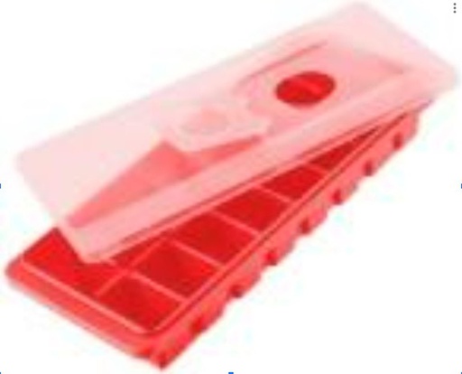 [P70083] Plastic Ice Cube Tray w. Cover (24 pc/ctn)
