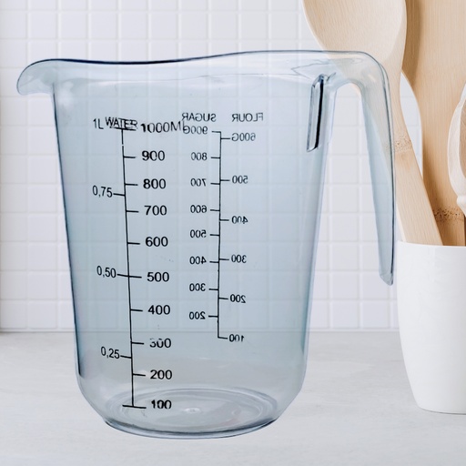 [P71152] 1000ml Plastic Measuring Cup (24 pc/ctn)