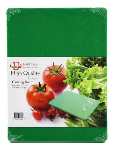 [13040G] 12"x16" Green Plastic Cutting Board (8 pcs/ctn)