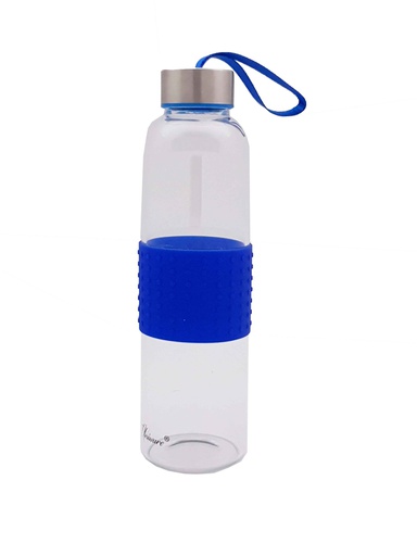 [7094BL] 18.5oz BOD Blue Glass Bottle (24 pcs/ctn)