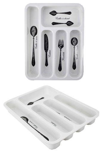 [71010] 5 Section Melamine Utensil Organizer (18 pcs/ctn)