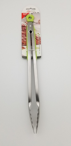 [71914] 14" Stainless Steel Food Tongs, Mixed Colors (48 pcs/ctn)