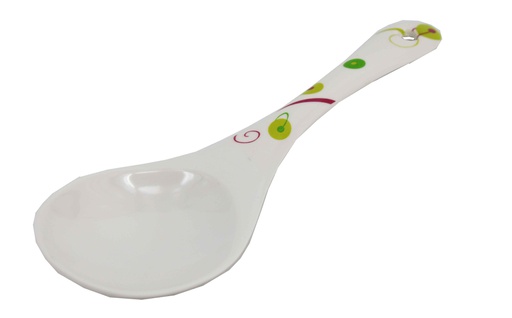 [75113S] 9" 100% Melamine Round Rice Spoon (240 pcs/ctn)