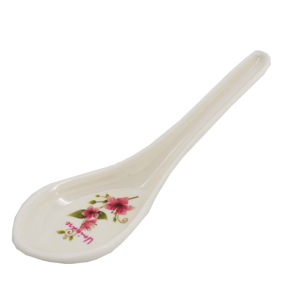 5" 100% Melamine Chinese Style Spoon (864 pcs/ctn)