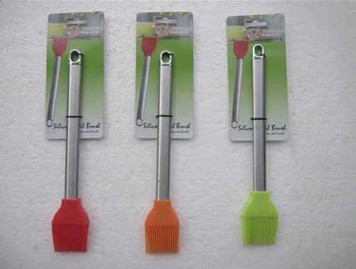 [77005-B] Stainless Steel Barbeque Brush, Mixed Colors (48 pcs/ctn)