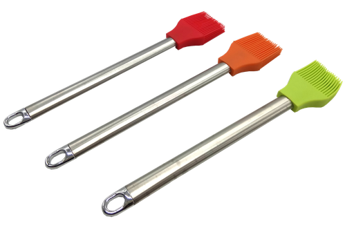 [77005-B] Stainless Steel Barbeque Brush, Mixed Colors (48 pcs/ctn)