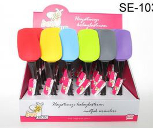 [77005-F] Silicone Spoon (96 pcs/ctn)