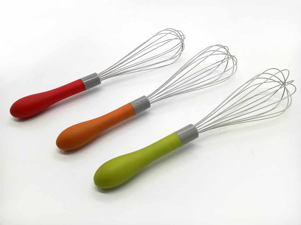 13&quot; Stainless Steel Whisk, Mixed Colors (48 pcs/ctn)