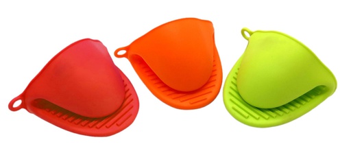 [77012] Silicone Oven Mitt with Grip, Mixed Colors (144 pcs/ctn)