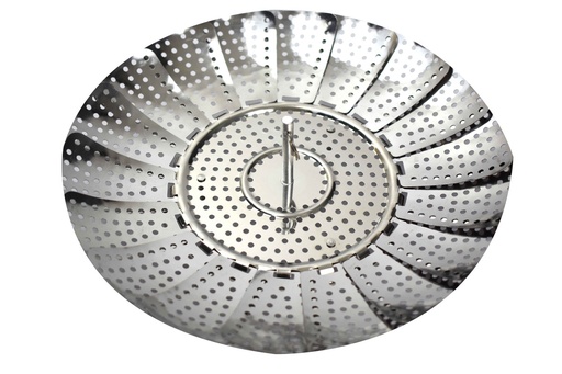 [77107] 5" Stainless Steel Collapsible Vegetable Steamer (36 pcs/ctn