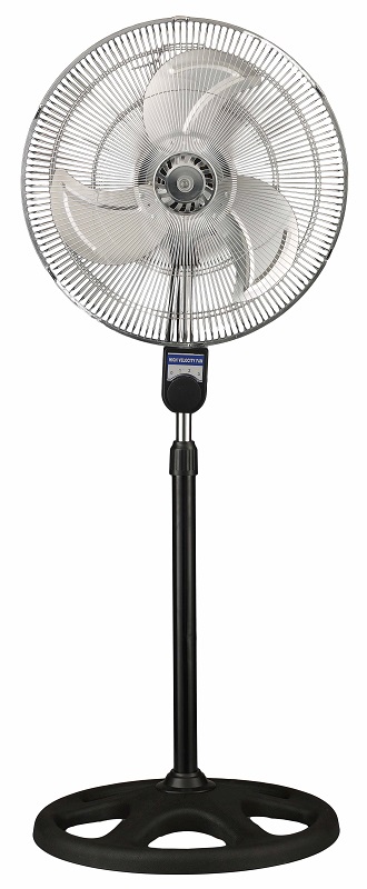 18" Black/Silver Industrial Stand Fan, 70W, ETL certified (1 pc/ctn)
