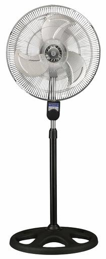 [8055] 18" Black/Silver Industrial Stand Fan, 70W, ETL certified (1 pc/ctn)
