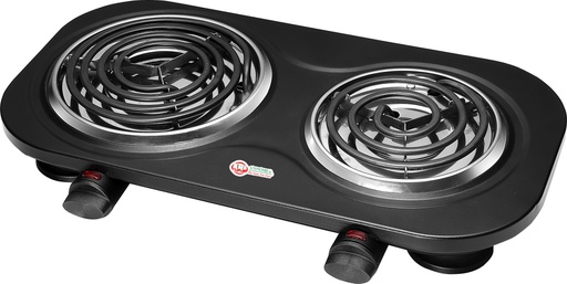 [81038] 1500 Watt Double Electric Coil Hot Plate (4 pcs/ctn)