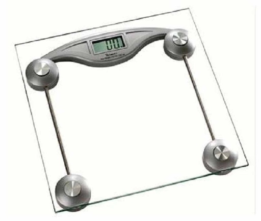 [8503] Square Glass Electronic Digital Scale (5 pcs/ctn)