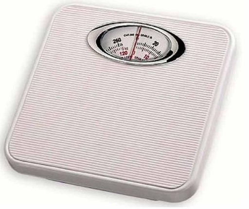 [8515] White Mechanical Personal Scale (8 pcs/ctn)