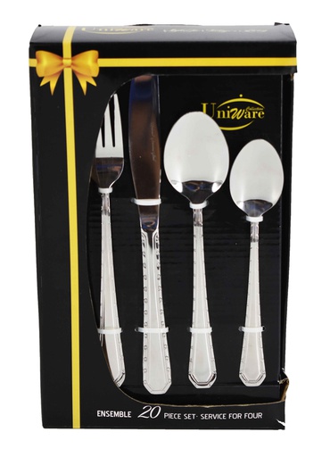 [881-20] 20 pc Stainless Steel Utensils Holder (12 sets/ctn)
