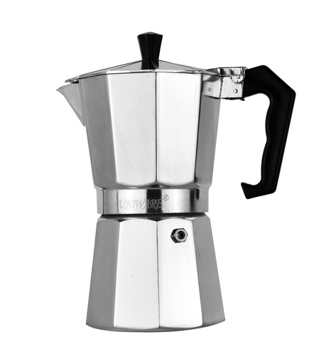 [9501-9] 9 Cups Aluminum Espresso Coffee Pot (12 pcs/ctn)