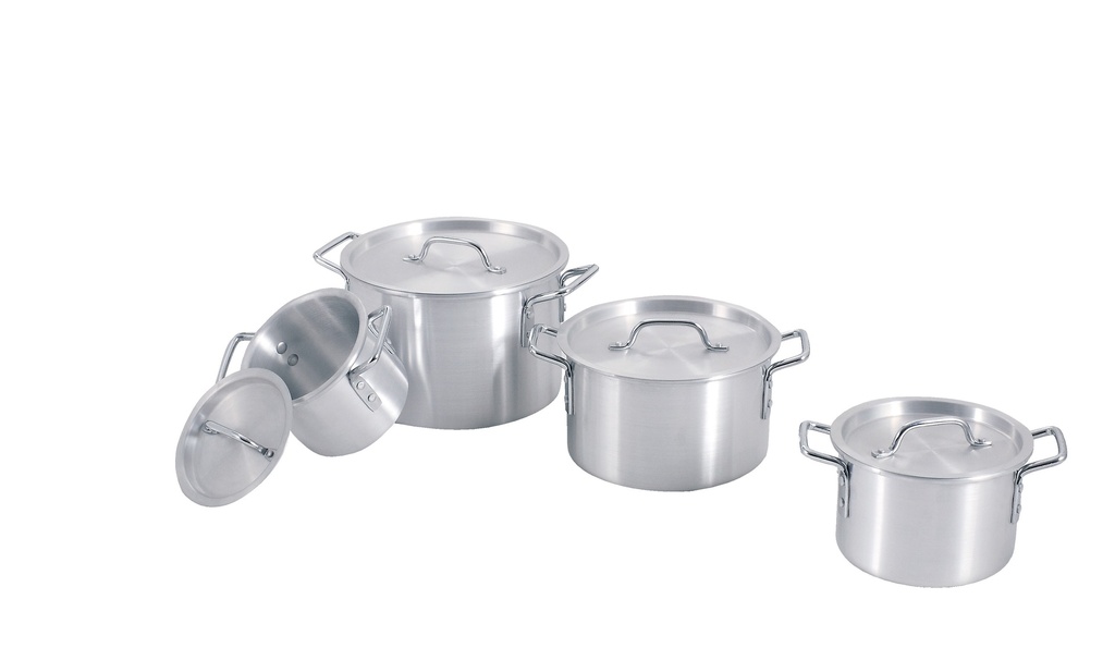 2, 3.5, 5.5, 8QT Aluminum Cookware Stock Pot Set (6 sets/ctn)