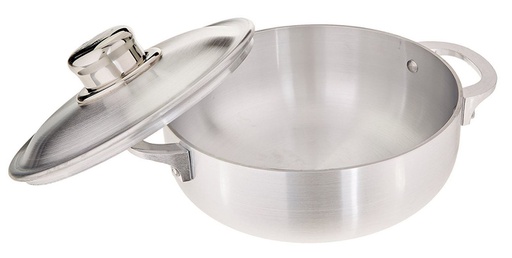 [9999-5] 3.6QT Heavy Duty Aluminum Calderon (6 pcs/ctn)