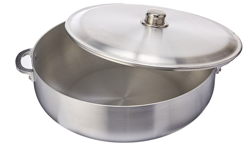 [9999-7] 4.6QT Heavy Duty Aluminum Calderon (6 pcs/ctn)