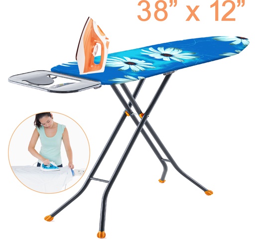 [H13811] 38" Alsu Ironing Board, with Iron Rest (6 pc/ctn)