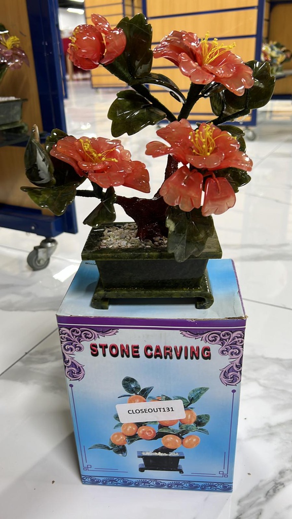 Jade Stone Flower (6pc/ctn)
