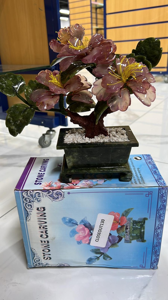 Jade Stone Flower (6 pc/ctn)