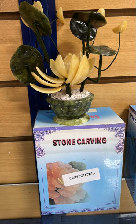 Jade Stone Flower (6pc/ctn)