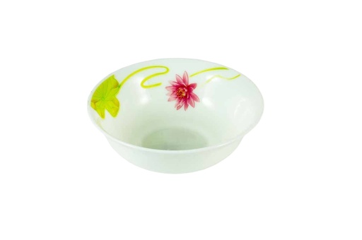 [A203-65C] 6.5" Opal Glass Lotus Flower Deep Bowl (36 pcs/ctn)