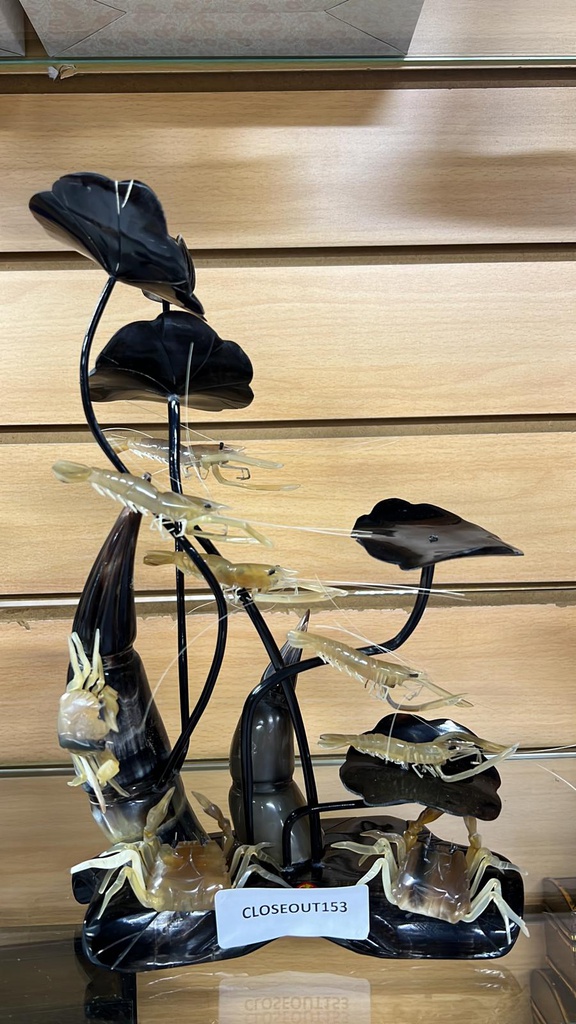 Resin Shrimps and Crabs Sculpture (6 pc/ctn)