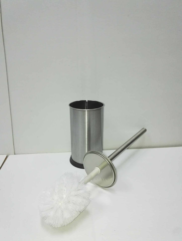 14" Stainless Steel Toilet Brush with Base (24 pcs/ctn)