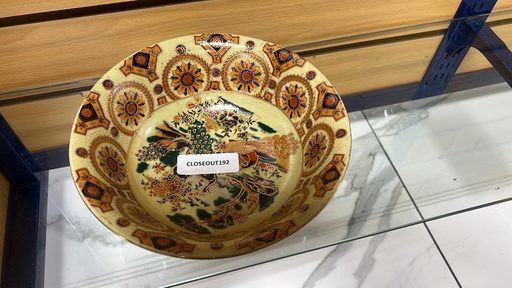 [CLOSEOUT192] Ceramic Decorative Bowl (6 pc/ctn)