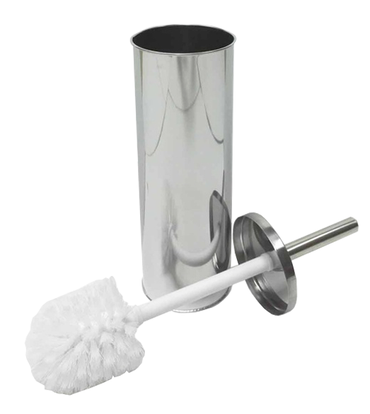 15" Stainless Steel Toilet Brush with Base (12 pcs/ctn)