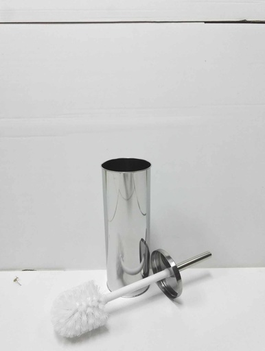 [16734] 15" Stainless Steel Toilet Brush with Base (12 pcs/ctn)
