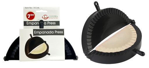 [70724L] 7" X Large Plastic Empanada & Dumpling Press(72 pc/ctn)