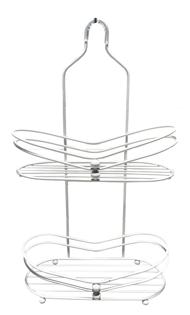 White Shower Caddy (12 pcs/ctn)