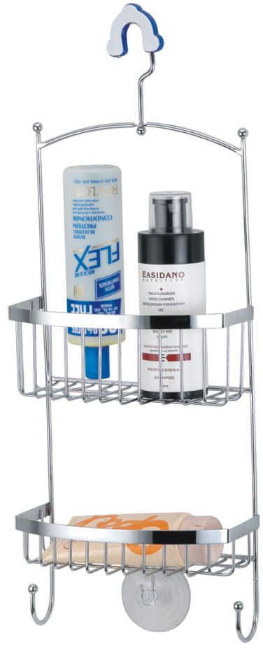 Iron Chrome Plated Shower Caddy (12 pcs/ctn)