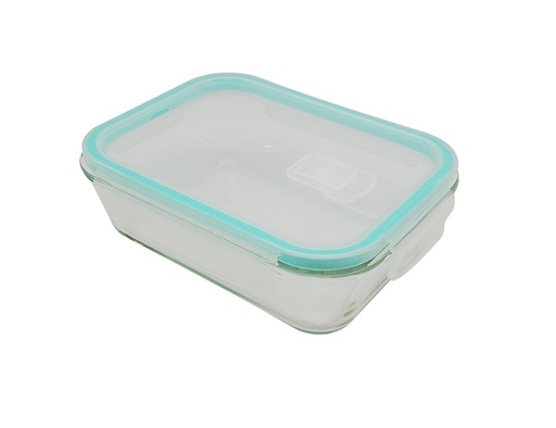 [B4001-2] 1040ml Tempered Glass Rectangle Food Container (12 pcs/ctn)
