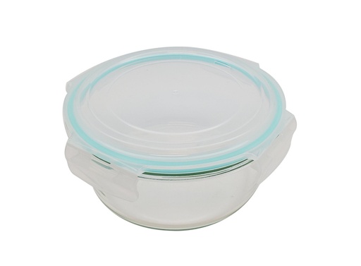 [B4002-4] 1750ml Tempered Glass Round Food Container (12 pcs/ctn)