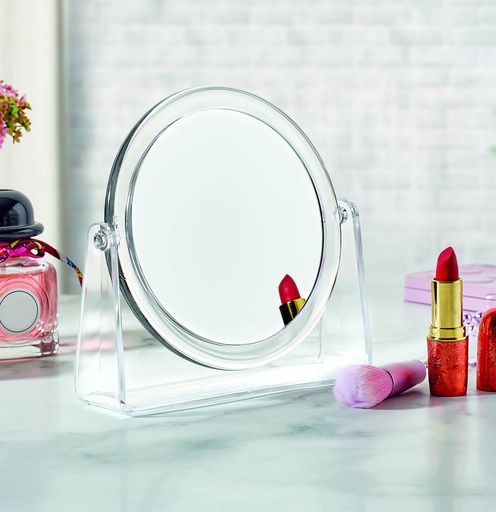 [BU603] 12.5cm Round Makeup Mirror (8 pc/ctn)