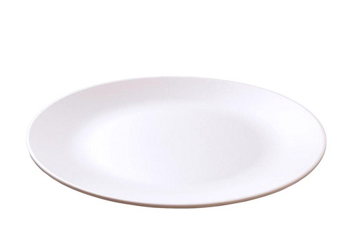 [AW204-95] 9.5" Classic Dinner Plate, White (36 pc/ctn)