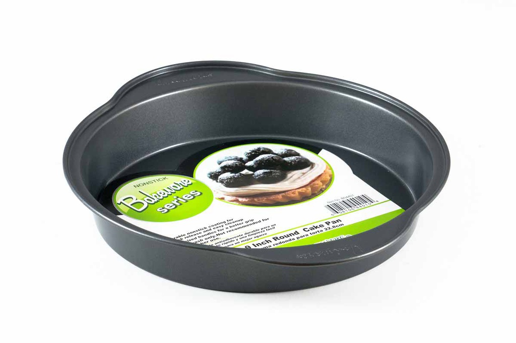 9" Non-Stick Round Baking Cake Pan (12 pcs/ctn)
