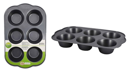 [BN4502] 6 Cup Large Non-Stick Muffin Pan (12 pcs/ctn)