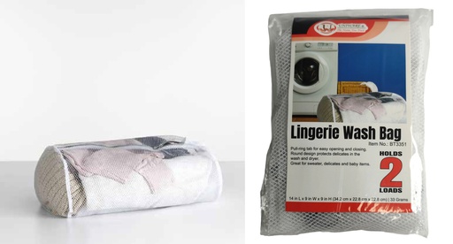 [BT3351] BT3351 13.5" x 9" Polyester Lingerie Wash Bag (12 pc/ctn)