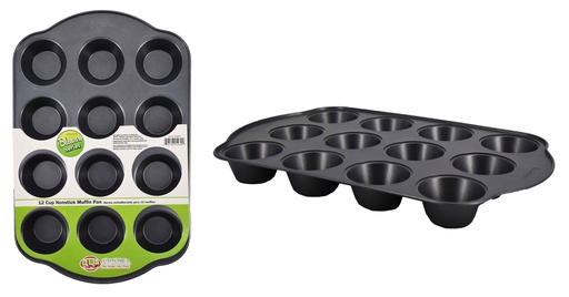 [BN4503] 12 Cup Non-Stick Muffin Pan (12 pcs/ctn)