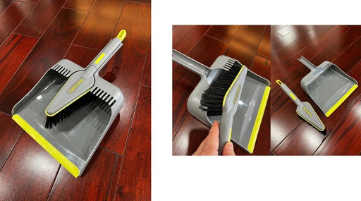 [C21-10480] C21-10480 Dustpan and Brush Set (12 pc/ctn)