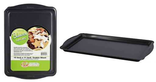 [BN4600-M] 15"x11" Medium Non-Stick Cookie Sheet (12 pcs/ctn)