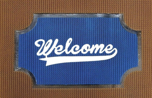 [BT004] Welcome Pattern Door Mat (24 pcs/ctn)