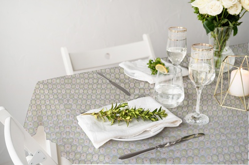 [TC620101] TC620101 300gsm 52" NT PVC Lace Table Cloth (24 Yard/Roll)