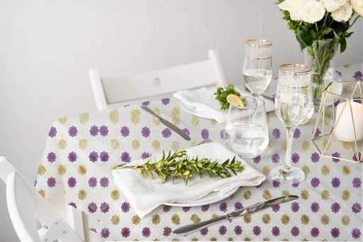 [TC631003] TC631003 10ga 54" PVC Laminated Table Cloth (33 Yard/Roll)
